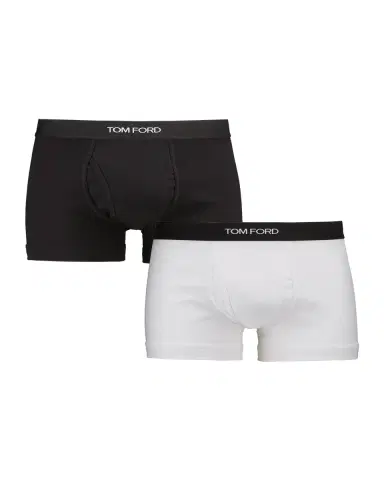 TOM FORD Men 's 2-Pack Solid Jersey Boxer Briefs | Thumbnail 4