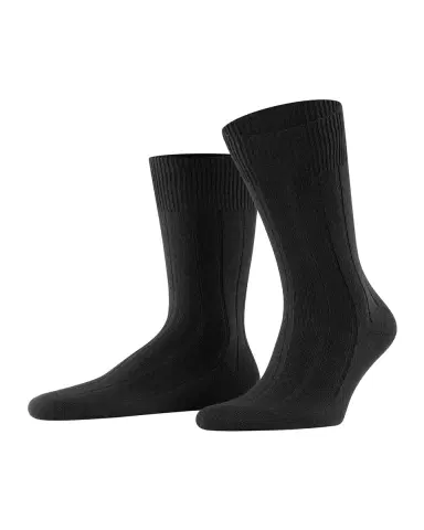 FALKE Men's Llasa Solid Ribbed Socks | Thumbnail 2