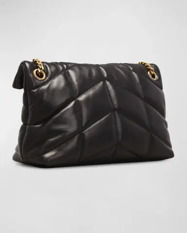 Saint Laurent Lou Puffer Small YSL Shoulder Bag in Quilted Leather | Thumbnail 2 Saint Laurent Lou Puffer Small YSL Shoulder Bag in Quilted Leather | Thumbnail 2