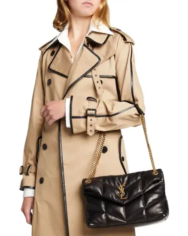 Saint Laurent Lou Puffer Small YSL Shoulder Bag in Quilted Leather | Thumbnail 1 Saint Laurent Lou Puffer Small YSL Shoulder Bag in Quilted Leather | Thumbnail 1