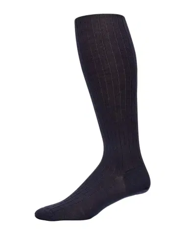 Sozzi Calze Men's Cashmere Silk Over-Calf Socks | Thumbnail 1