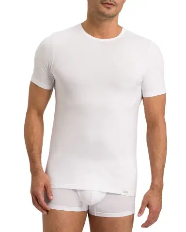 Hanro Men's Cotton Essentials 2-Pack Crewneck T-Shirts | Thumbnail 1