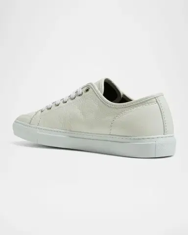 Brioni Men's Leather Low-Top Sneakers | Thumbnail 3
