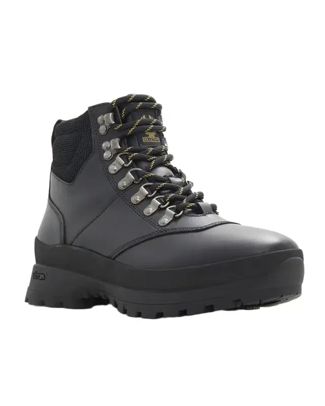 Belstaff Men 's Scramble Leather Lace-Up Hiker Boots