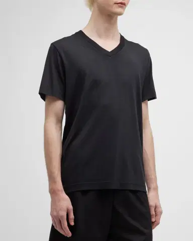 CDLP Men's V-Neck Stretch T-Shirt | Thumbnail 3