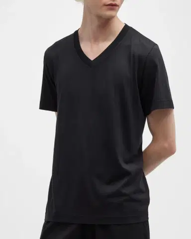 CDLP Men's V-Neck Stretch T-Shirt | Thumbnail 5