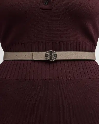 Tory Burch Miller Logo Reversible Belt | Thumbnail 4