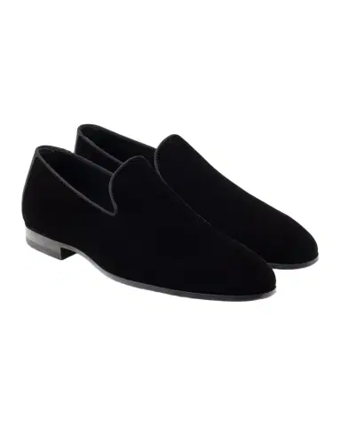 Magnanni Men's Jareth Velvet Venetian Loafers | Thumbnail 1 Magnanni Men's Jareth Velvet Venetian Loafers | Thumbnail 1