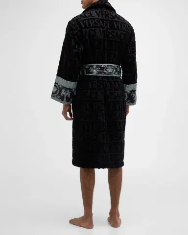 Versace Unisex Barocco Sleeve Robe | Thumbnail 6 Versace Unisex Barocco Sleeve Robe | Thumbnail 6