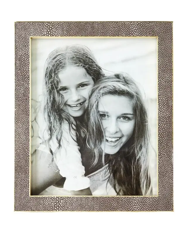 AERIN Classic Faux Shagreen Frame, 8" x 10"
