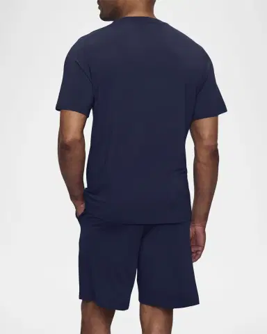 Eberjey Men's Henry Short Pajama Set | Thumbnail 2 Eberjey Men's Henry Short Pajama Set | Thumbnail 2