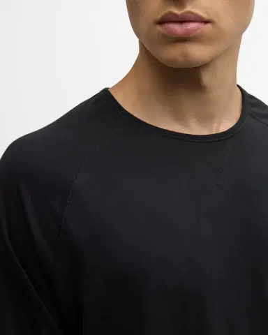 Paul Smith Men's Cotton Long Sleeve T-Shirt | Thumbnail 4 Paul Smith Men's Cotton Long Sleeve T-Shirt | Thumbnail 4