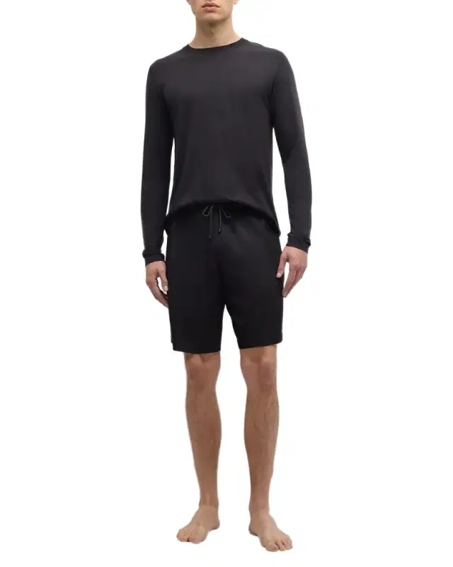 Men 's Long-Sleeve Crewneck T-Shirt