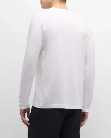 CDLP Men's Long-Sleeve Crewneck T-Shirt | Thumbnail 2