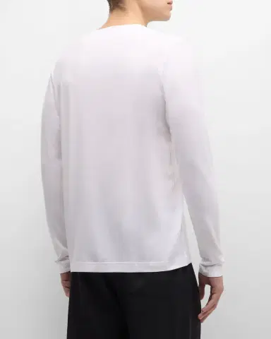 CDLP Men's Long-Sleeve Crewneck T-Shirt | Thumbnail 5
