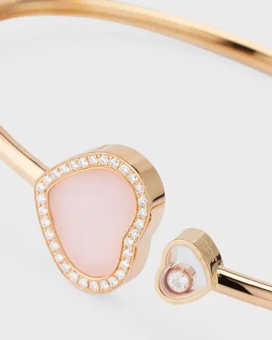 Chopard Happy Hearts 18K Rose Gold Opal Bracelet, Size Medium | Thumbnail 3 Chopard Happy Hearts 18K Rose Gold Opal Bracelet, Size Medium | Thumbnail 3