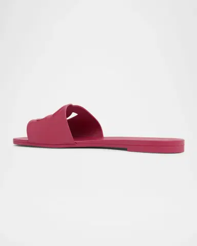 Dolce & Gabbana Cut-Out DG Rubber Sandals | Thumbnail 3