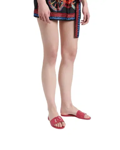Dolce & Gabbana Cut-Out DG Rubber Sandals | Thumbnail 1