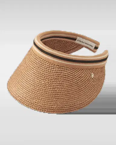 Helen Kaminski Slide On Raffia Visor | Thumbnail 2