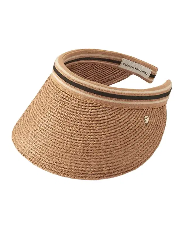 Helen Kaminski Slide On Raffia Visor