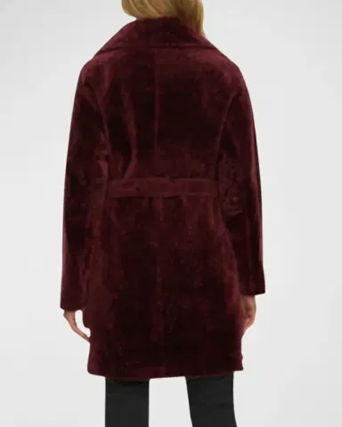 Gorski Reversible Lamb Shearling Belted Stroller Coat | Thumbnail 2 Gorski Reversible Lamb Shearling Belted Stroller Coat | Thumbnail 2