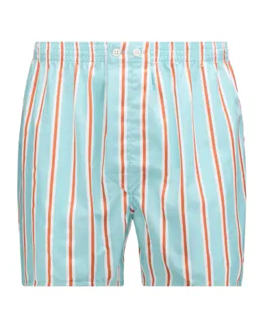 Derek Rose Men's Royal Stripe Classic-Fit Boxer Shorts | Thumbnail 1