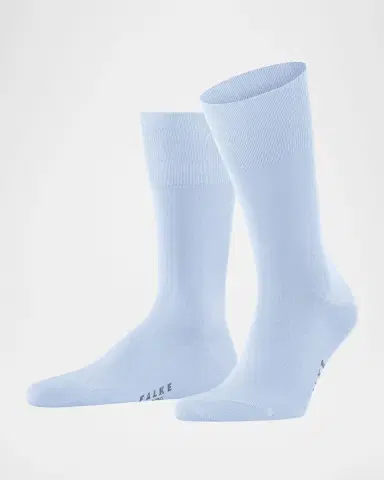 FALKE Men's Tiago Cotton-Stretch Crew Socks | Thumbnail 3