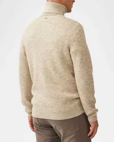 Rodd & Gunn Men's Castle Ridge Wool Turtleneck Sweater | Thumbnail 2 Rodd & Gunn Men's Castle Ridge Wool Turtleneck Sweater | Thumbnail 2