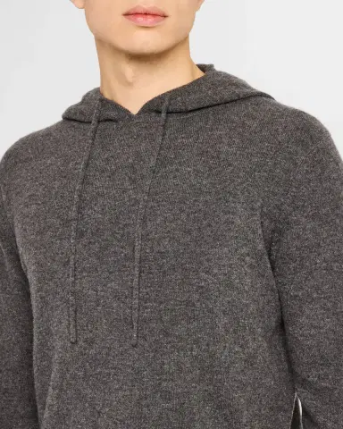 Neiman Marcus Men's Cashmere Hoodie | Thumbnail 4