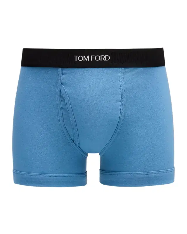 Logo-Trim Boxer Briefs