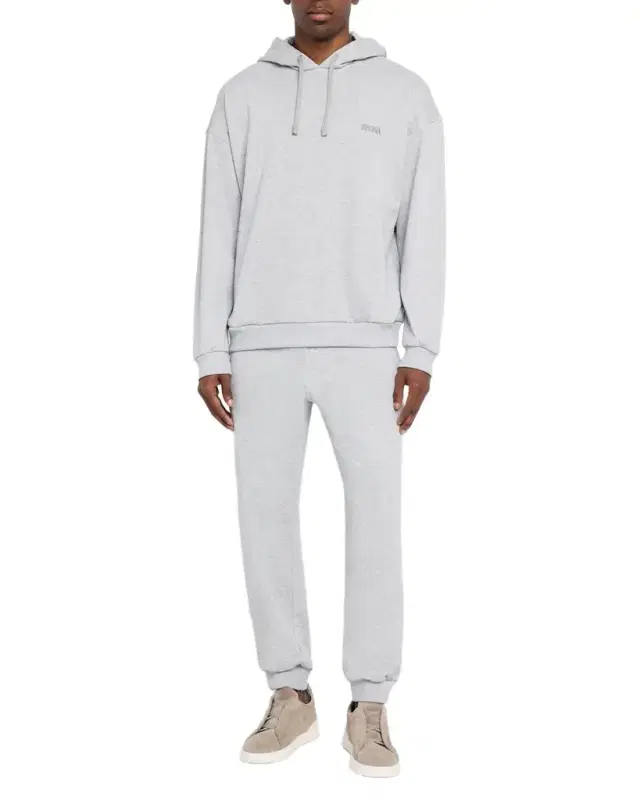 Men 's Cotton Hooded Sweatshirt