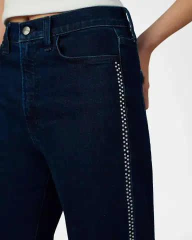 Joe's Jeans The Mia Wide-Leg Crystal Stripe Jeans | Thumbnail 3 Joe's Jeans The Mia Wide-Leg Crystal Stripe Jeans | Thumbnail 3