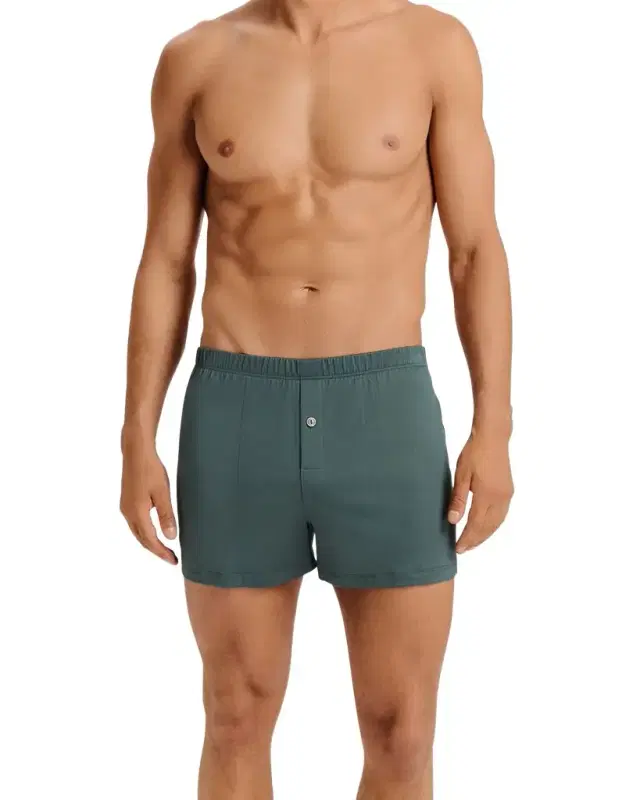 Men 's Sporty Mercerized Cotton Boxers
