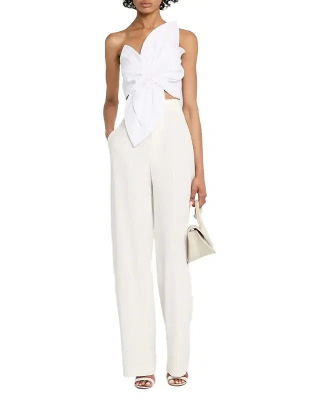 JBQ Orchid Bow Crop Top