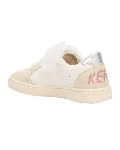 Golden Goose Girl 's Ballstar Suede Low Top Sneakers, Baby/Toddlers | Thumbnail 1