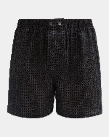 Derek Rose Men's Nelson Leaf-Print Boxer Shorts | Thumbnail 2