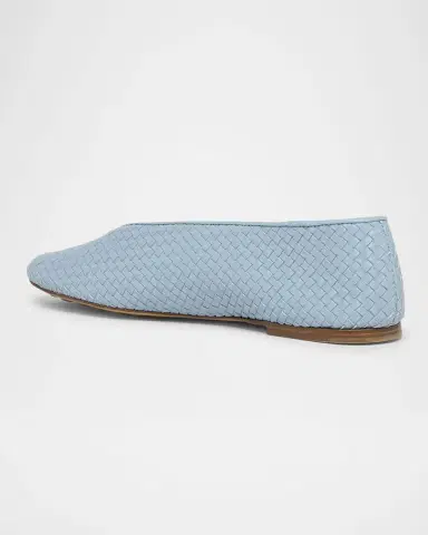 Bottega Veneta Micro Woven Nappa Leather Ballerina Flats | Thumbnail 3 Bottega Veneta Micro Woven Nappa Leather Ballerina Flats | Thumbnail 3