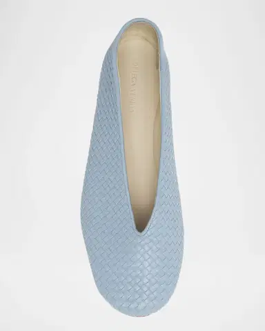 Bottega Veneta Micro Woven Nappa Leather Ballerina Flats | Thumbnail 5 Bottega Veneta Micro Woven Nappa Leather Ballerina Flats | Thumbnail 5