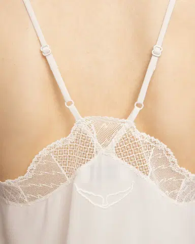 Zadig & Voltaire Christy Lace-Trim Crepe de Chine Cami | Thumbnail 4