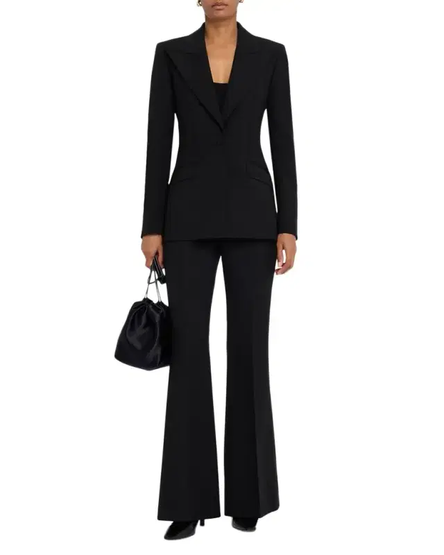 Gabriela Hearst Rhein Wool Flare Pants