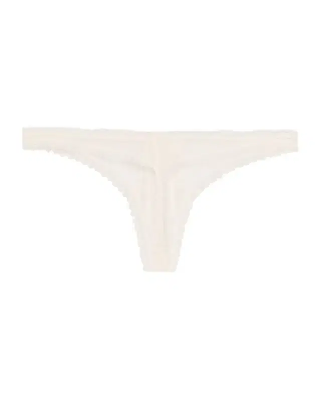 Dahlia Scalloped Lace Thong