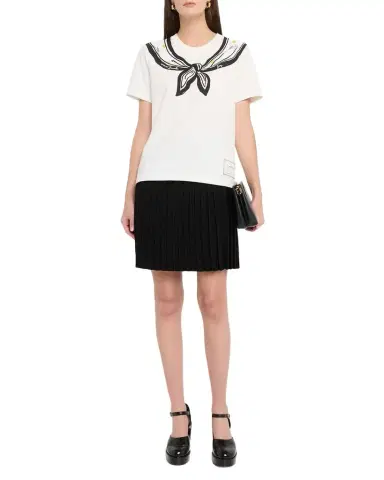 Marc Jacobs Trompe-L 'oeil Short-Sleeve Scarf Tee | Thumbnail 1