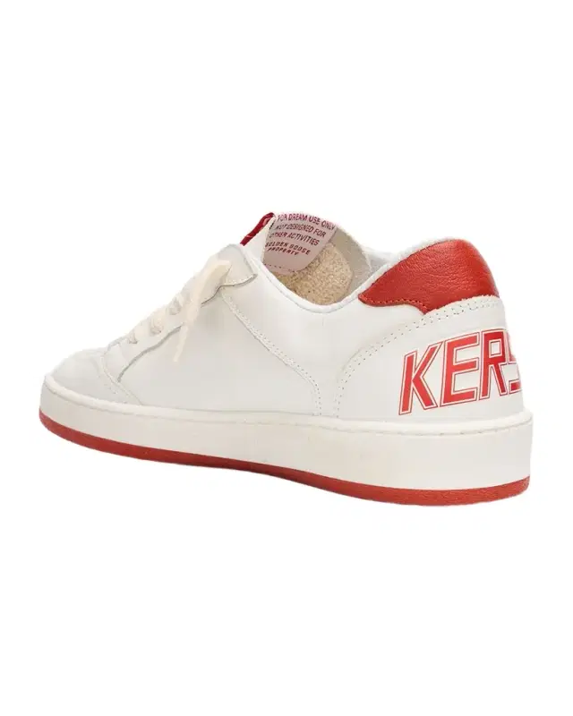 Kid 's Ball Star Leather Sneakers, Toddler/Kid