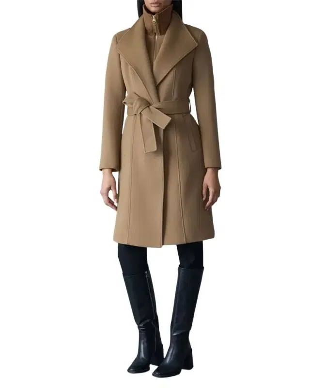 Mackage Norita Wool Belted Coat