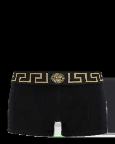 Versace Men's 3-Pack Low Rise Greca Trunk | Thumbnail 2 Versace Men's 3-Pack Low Rise Greca Trunk | Thumbnail 2