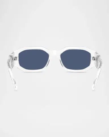 Versace Men's Geometric Propionate Sunglasses | Thumbnail 3 Versace Men's Geometric Propionate Sunglasses | Thumbnail 3