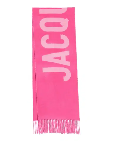 Jacquemus Jacquard Logo Wool Scarf | Thumbnail 3