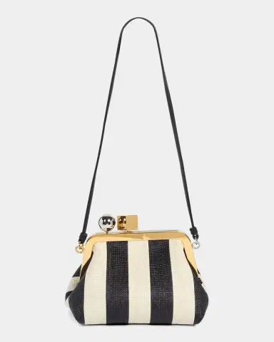 Jacquemus Le Berlingot Striped Rond-Carre Clutch Bag | Thumbnail 6 Jacquemus Le Berlingot Striped Rond-Carre Clutch Bag | Thumbnail 6
