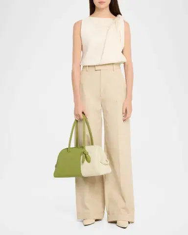 Jacquemus The Turismo Two-Tone Leather Shoulder Bag | Thumbnail 4 Jacquemus The Turismo Two-Tone Leather Shoulder Bag | Thumbnail 4
