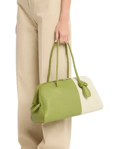 Jacquemus The Turismo Two-Tone Leather Shoulder Bag | Thumbnail 1 Jacquemus The Turismo Two-Tone Leather Shoulder Bag | Thumbnail 1